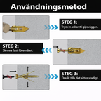 Självborrande gipsankare - Montera direkt, Utan borr